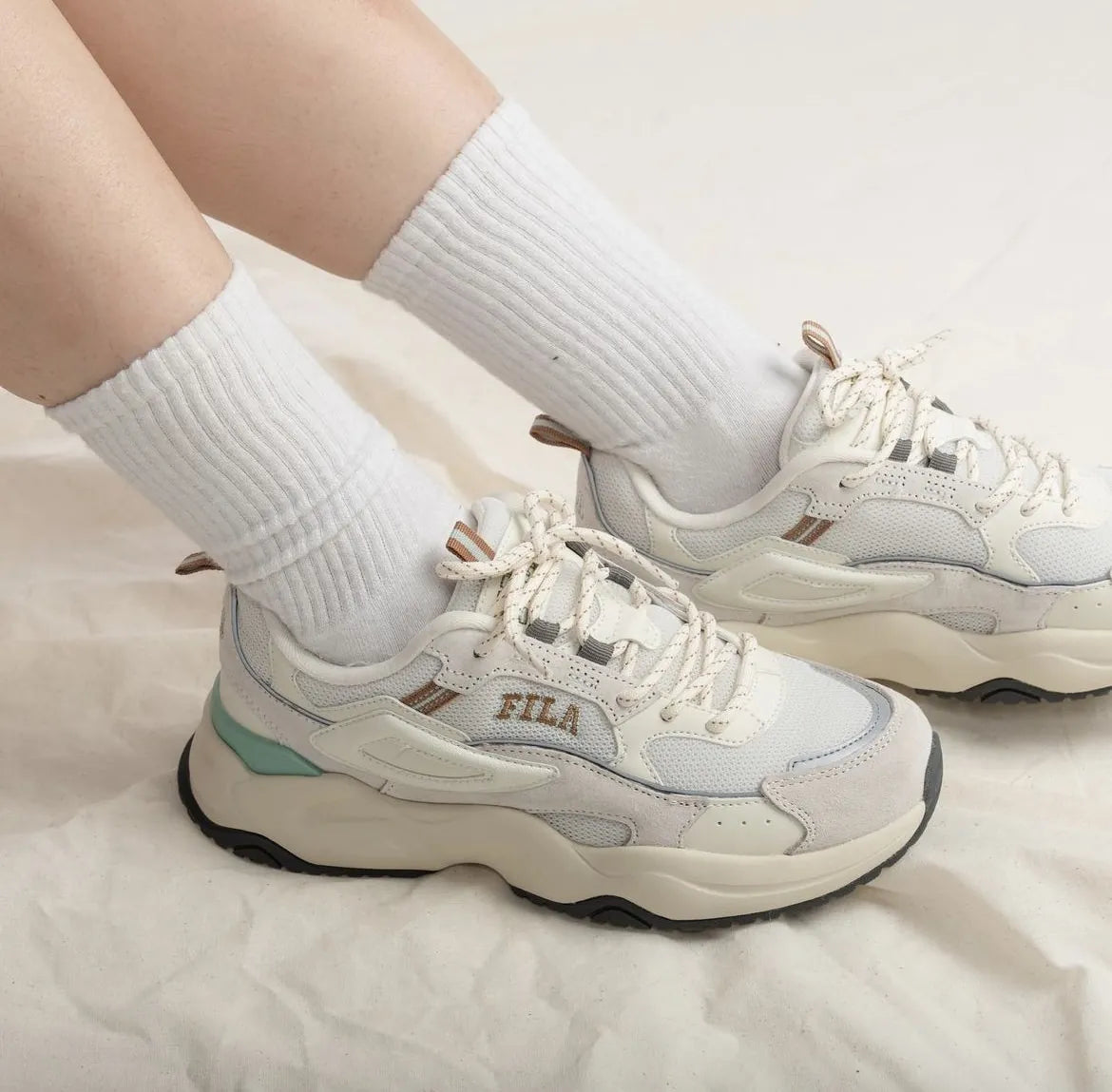 FILA RAYFLIDE | GRAY TIFFANY BLUE