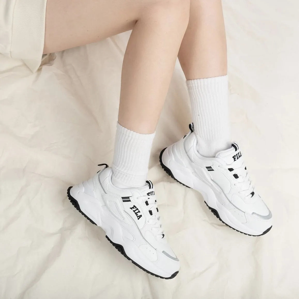 FILA RAYFLIDE | WHITE BLACK