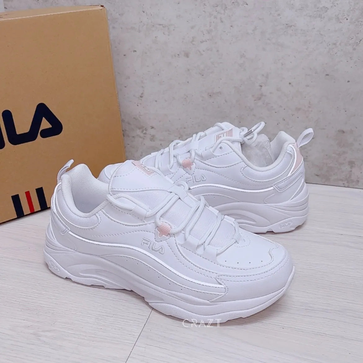 FILA RAY WAVE | WHITE PINK