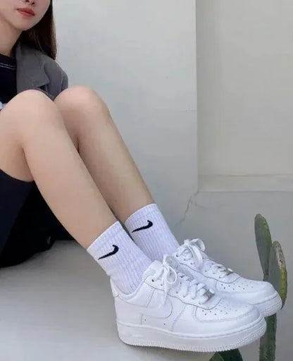 NIKE AIR FORCE 1 GS | WHITE