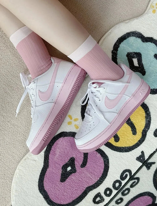 NIKE AIR FORCE 1 GS | WHITE PINK