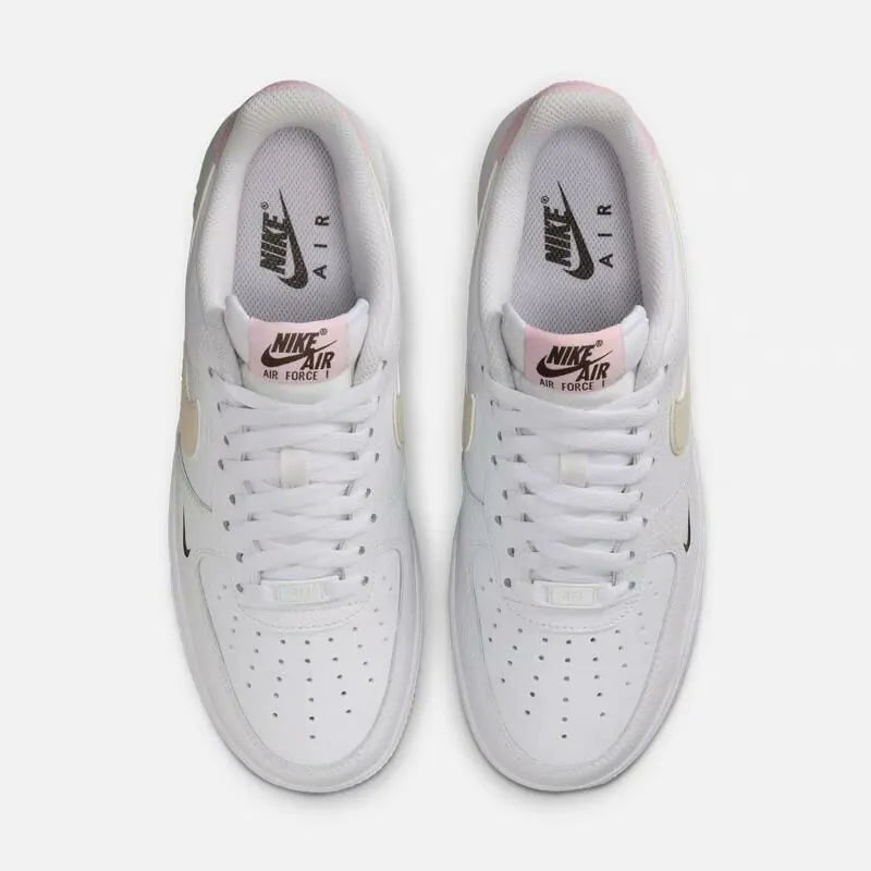 NIKE AIR FORCE 1 MINI SWOOSH | BEIGE PINK