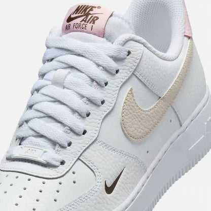 NIKE AIR FORCE 1 MINI SWOOSH | BEIGE PINK