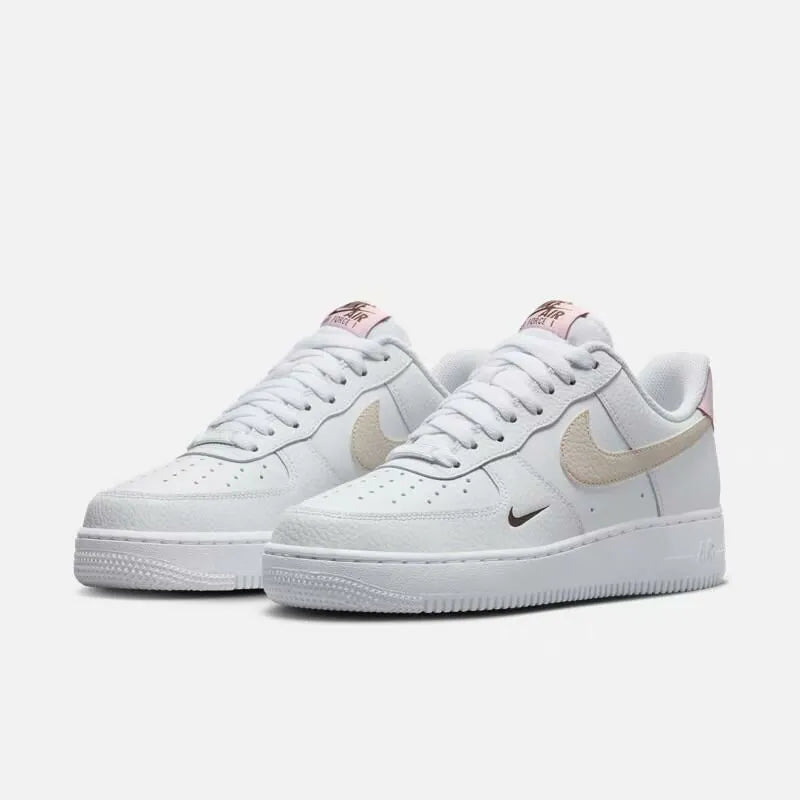 NIKE AIR FORCE 1 MINI SWOOSH | BEIGE PINK