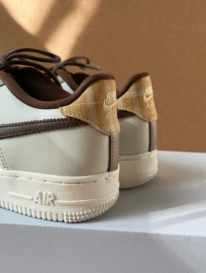 NIKE AIR FORCE 1 GS | CHOCO GREY ( 美拉德風 )