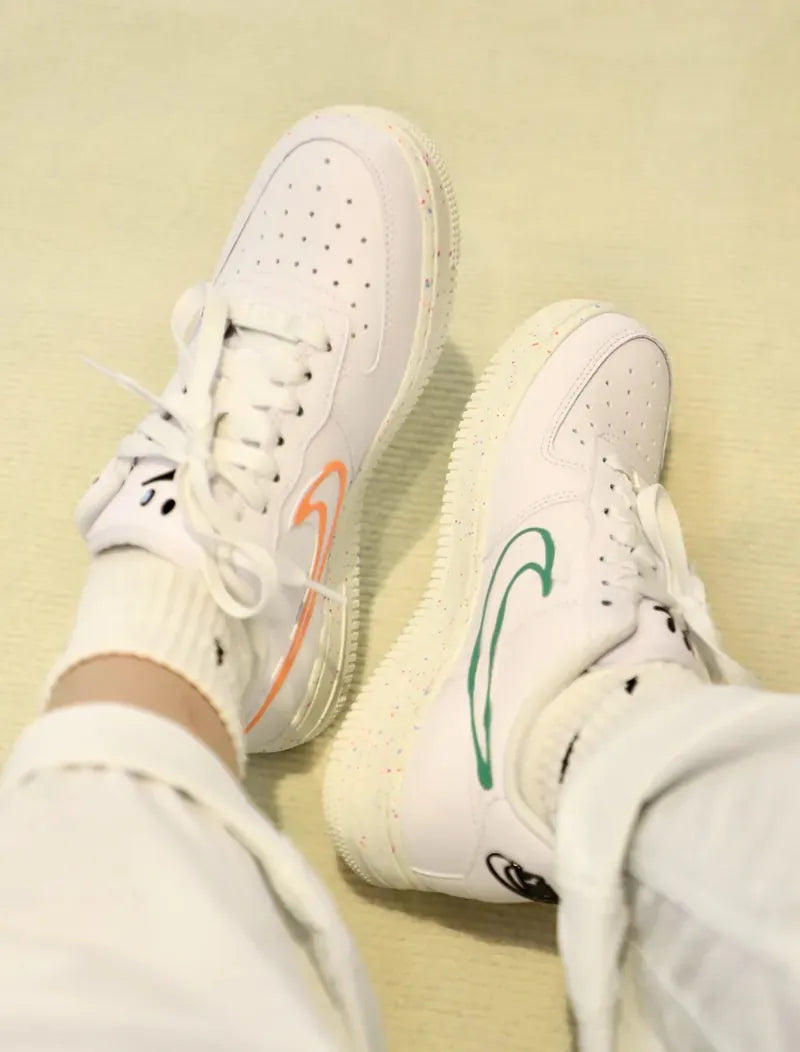 NIKE AIR FORCE 1 | PAINTING SWOOSH