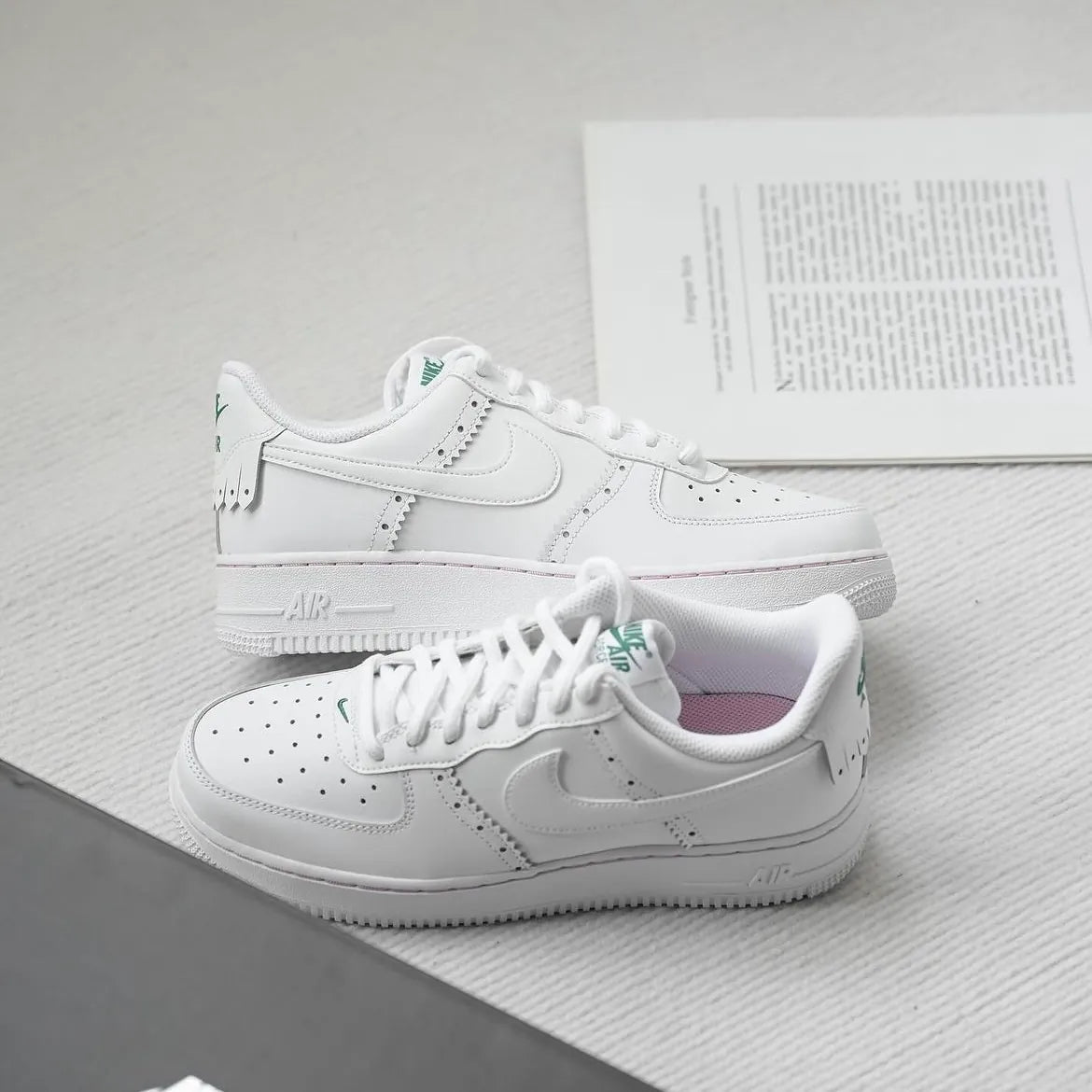 NIKE AIR FORCE 1 | BROGUE WHITE ( 流蘇設計 )