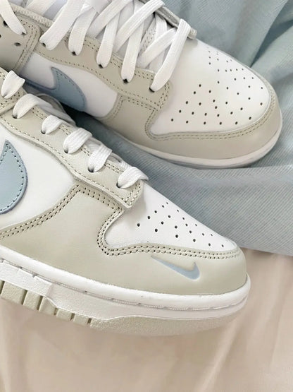 NIKE DUNK LOW MINI SWOOSH | OATMEAL BLUE