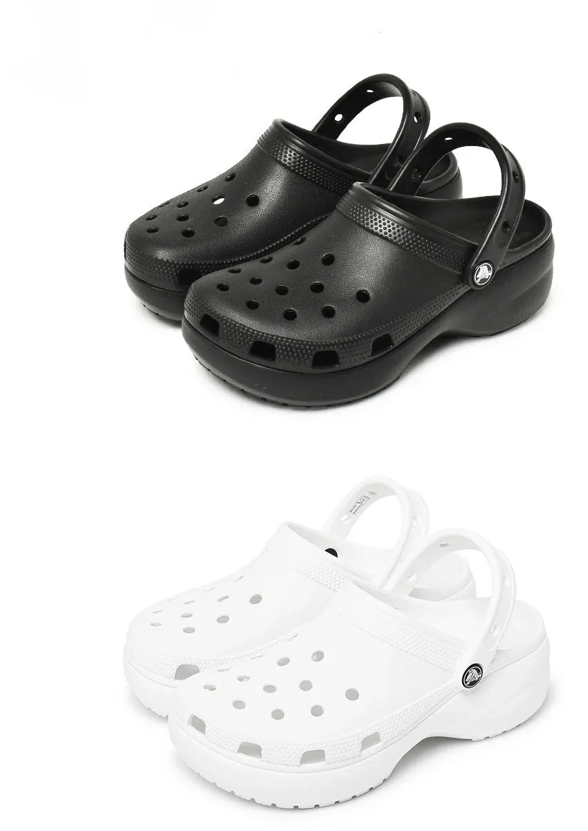 CROCS CLASSIC PLATFORM CLOG | 3 COLORS ( 雲朵 )