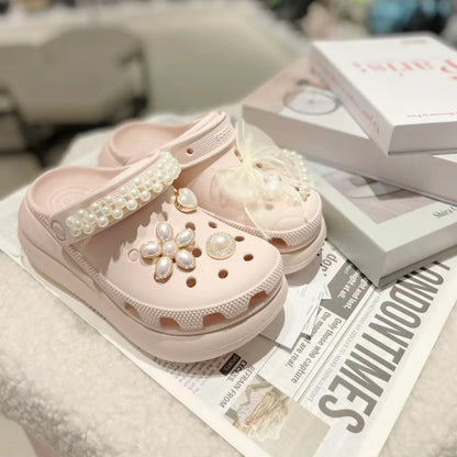 CROCS CRUSH CLOG | PALE PINK ( 泡芙 )