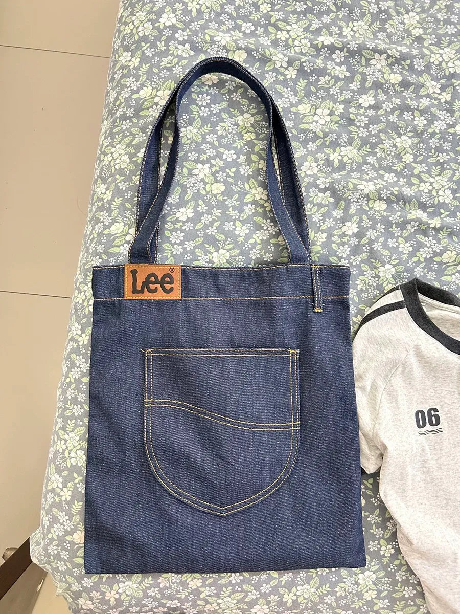 LEE DENIM THIN TOTEBAG