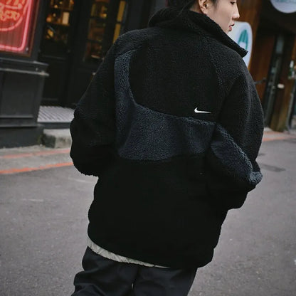 NIKE BIG SWOOSH REVERSIBLE JACKET ( 雙面搖粒外套 ) | 2 COLORS