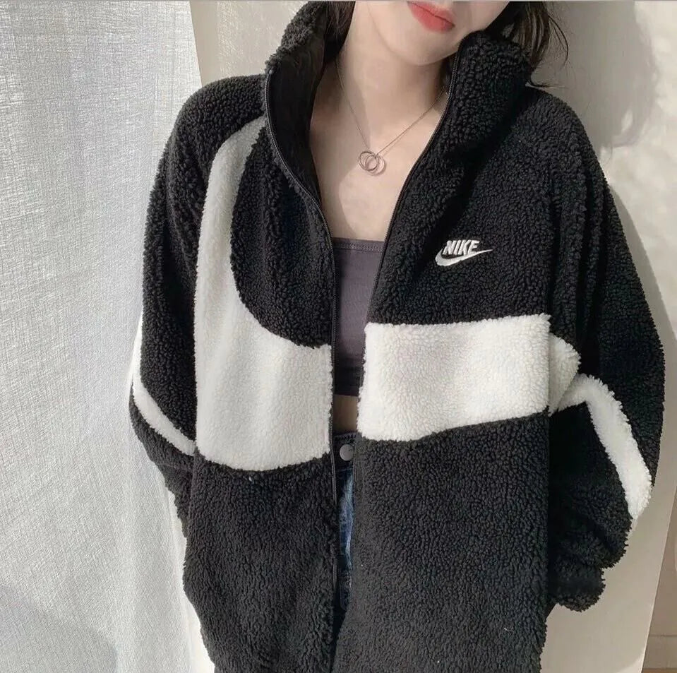 NIKE BIG SWOOSH REVERSIBLE JACKET ( 雙面搖粒外套 ) | 2 COLORS