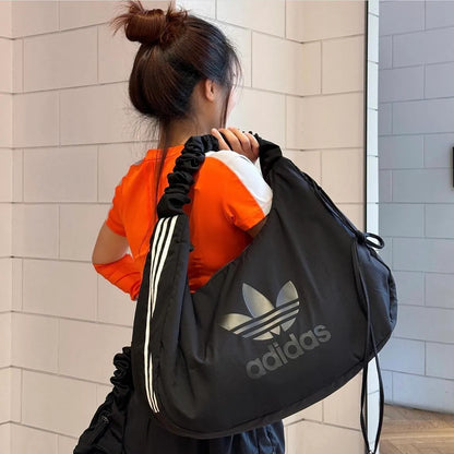 ADIDAS 3WAY SHOULDER BAG ( 皺褶雲朵 ) | BLACK