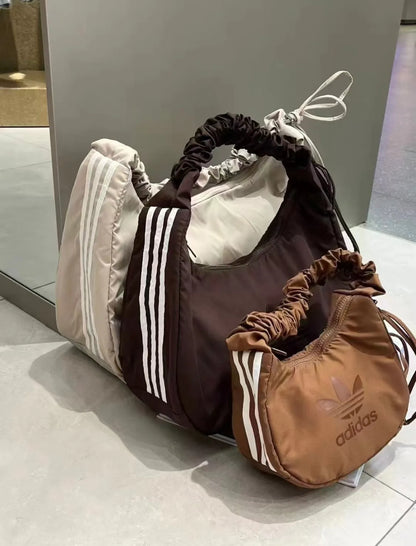 ADIDAS 3WAY SHOULDER BAG ( 皺褶雲朵 ) | 3 COLORS