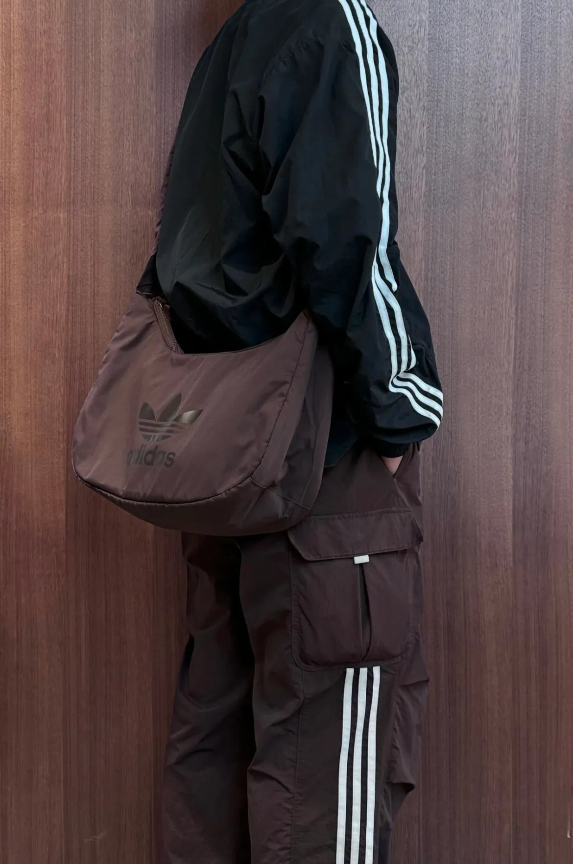 ADIDAS 3WAY SHOULDER BAG ( 皺褶雲朵 ) | 3 COLORS