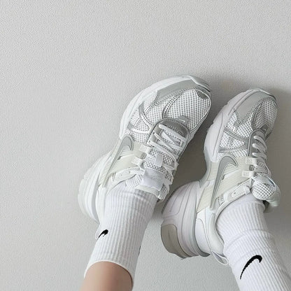 NIKE V2K RUN | WHITE SILVER