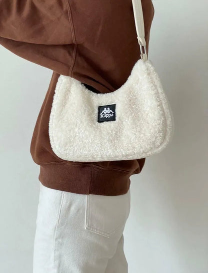 KAPPA SHOULDER BAG | 2 COLORS ( 毛毛款式 )