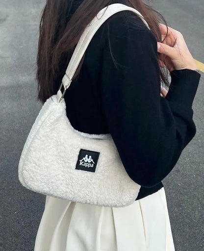 KAPPA SHOULDER BAG | 2 COLORS ( 毛毛款式 )