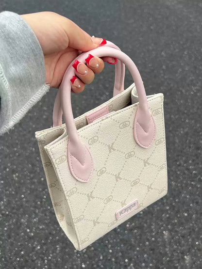 KAPPA MONOGRAM 2WAY MINI TOTEBAG | PINK