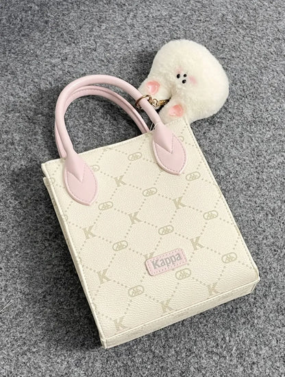 KAPPA MONOGRAM 2WAY MINI TOTEBAG | PINK