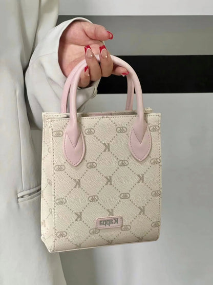 KAPPA MONOGRAM 2WAY MINI TOTEBAG | PINK