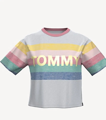 TOMMY TOUCAN STRIPE TEE