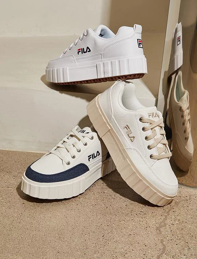 FILA SANDBLAST LOW | WHITE