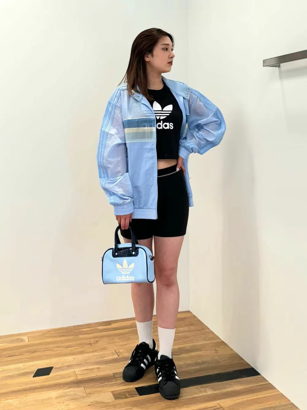 ADIDAS ORIGINALS 2WAY MINI BAG | SKY BLUE