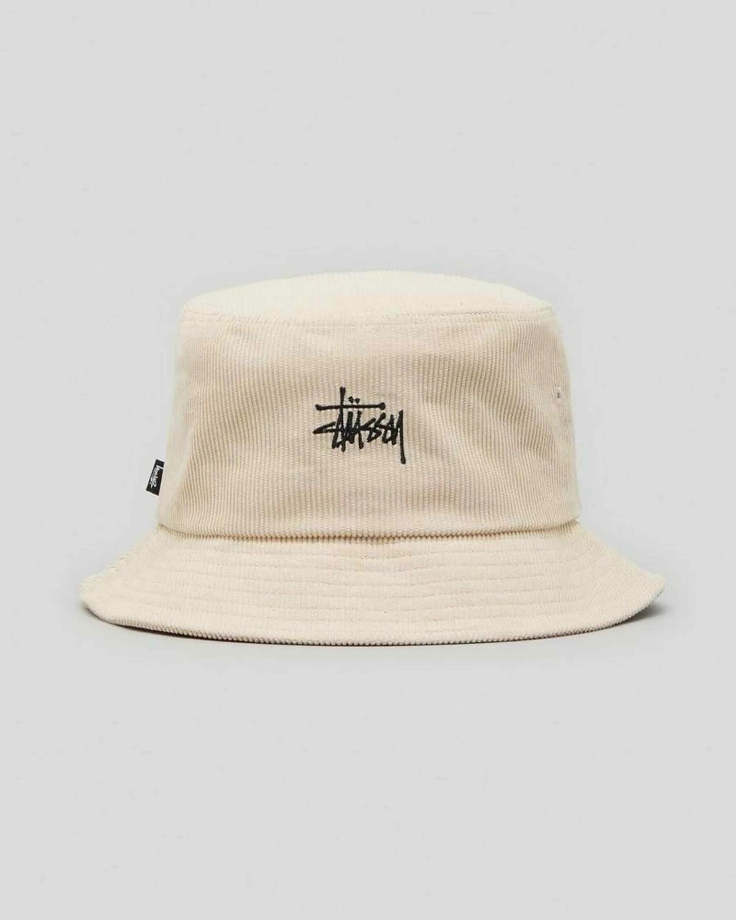 STUSSY CORD BUCKET HAT