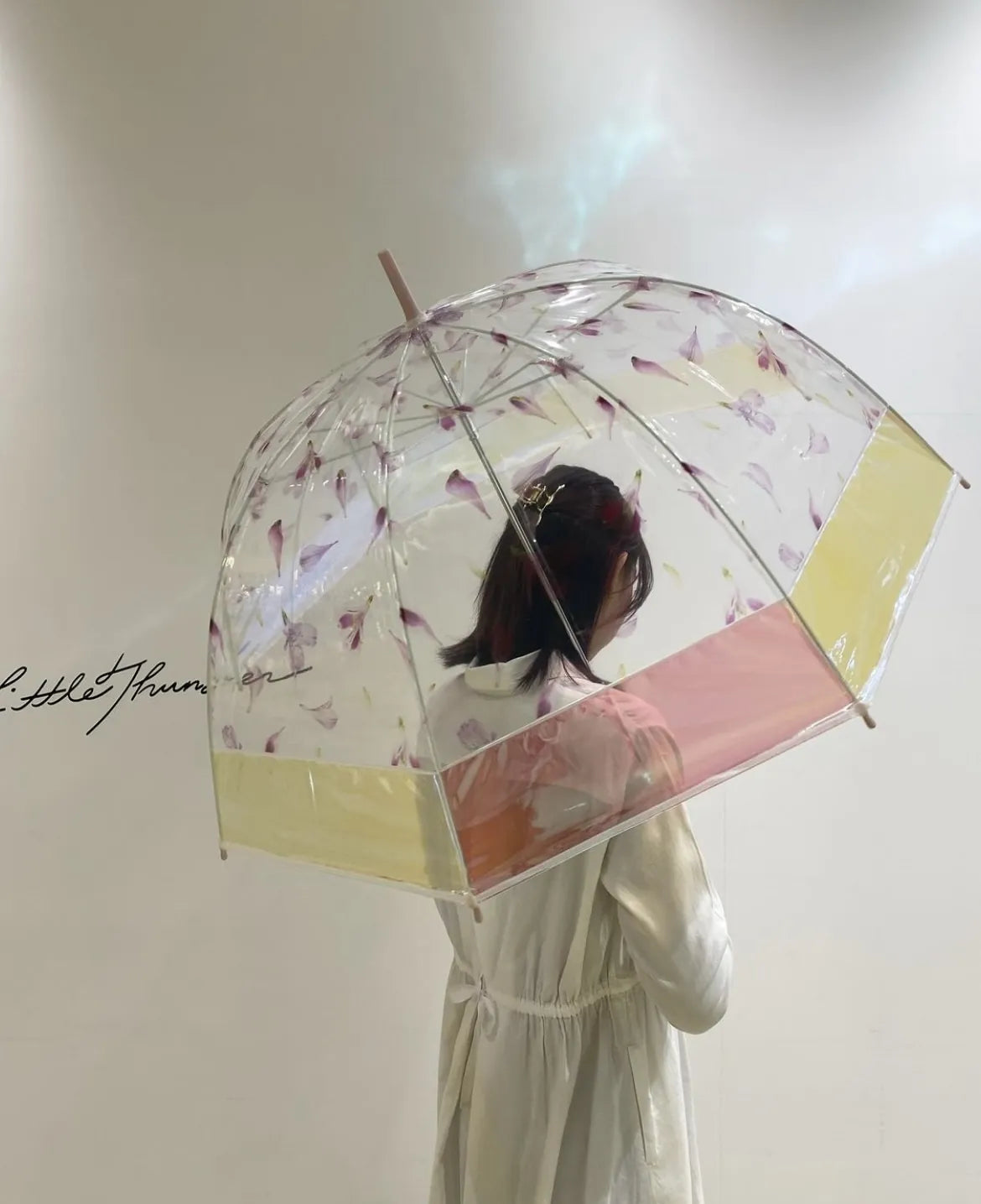 PLANTICA x WPC SHINY FLOWER UMBRELLA | PINK ( 極光雨傘 )