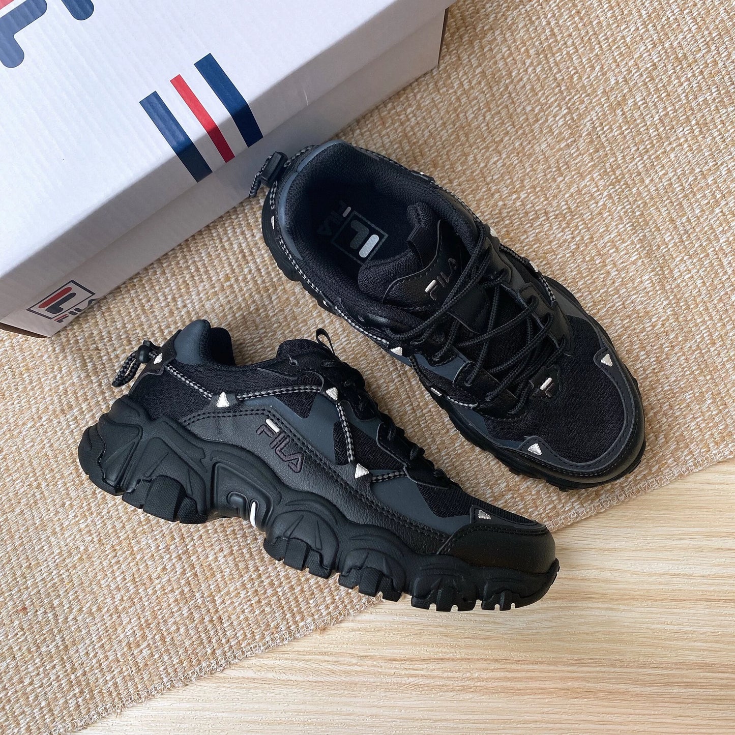 FILA FLUID | BLACK ( 貓爪鞋 )