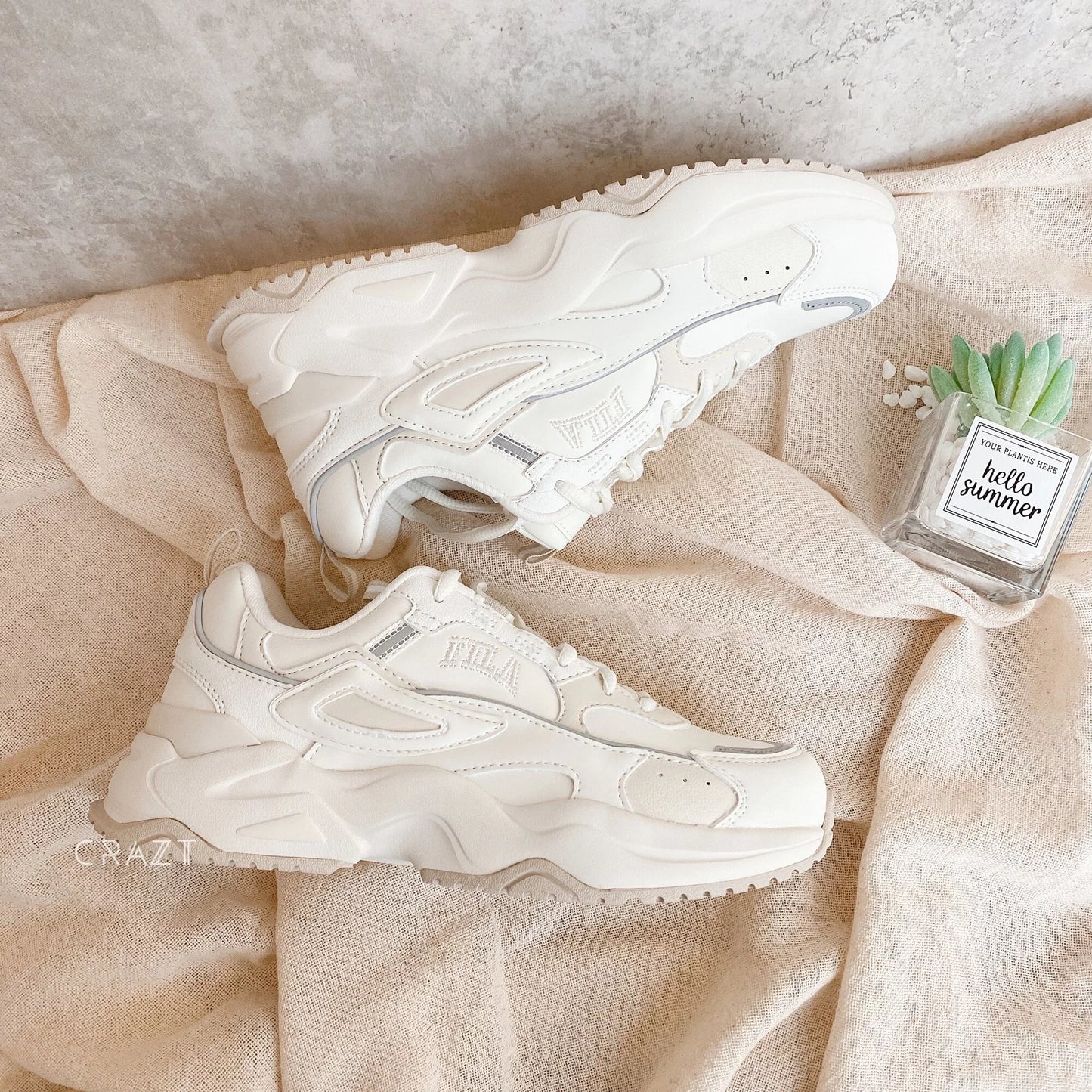 FILA RAYFLIDE | BEIGE WHITE