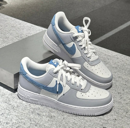 NIKE AIR FORCE 1 | GREY BLUE