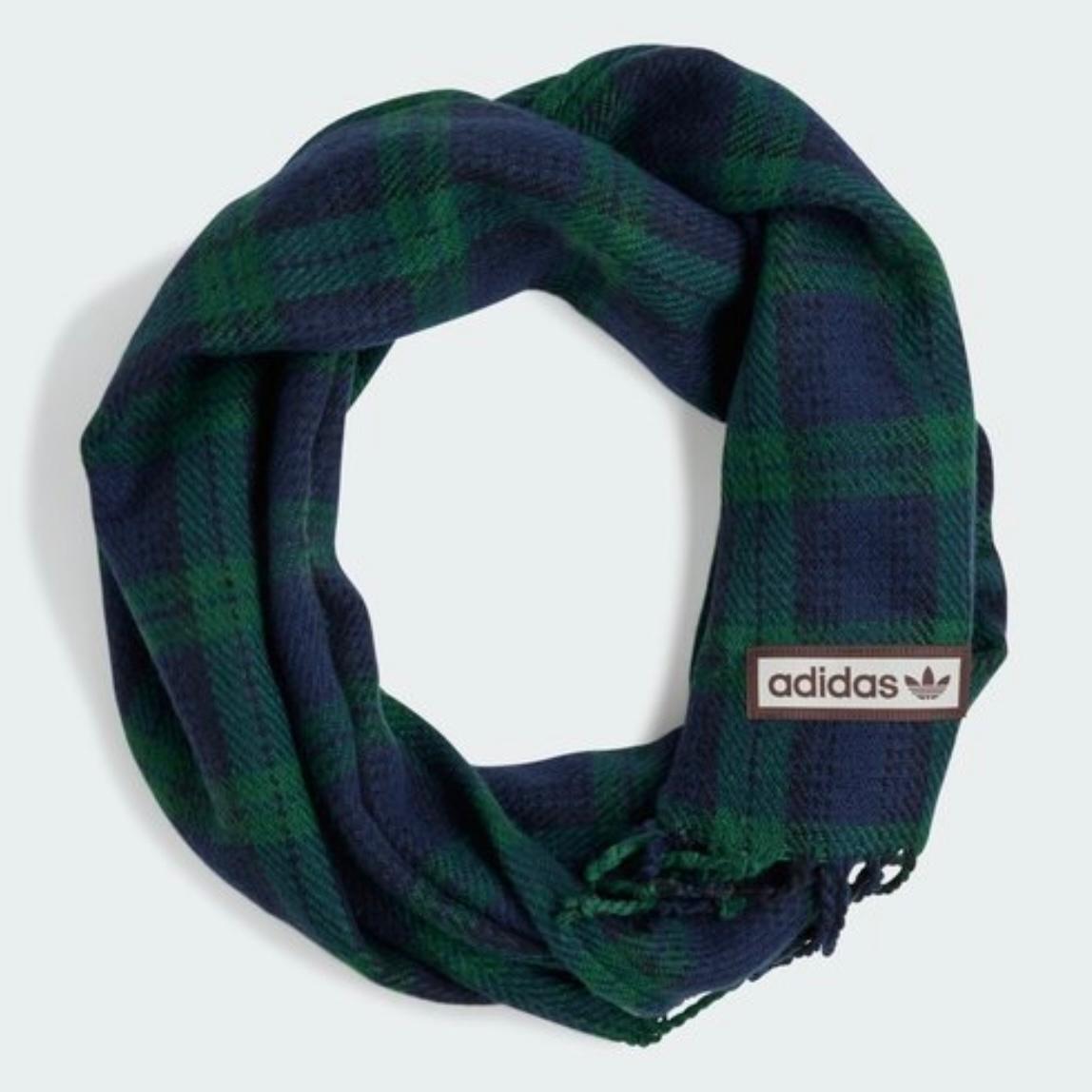 ADIDAS PLAID SCARF