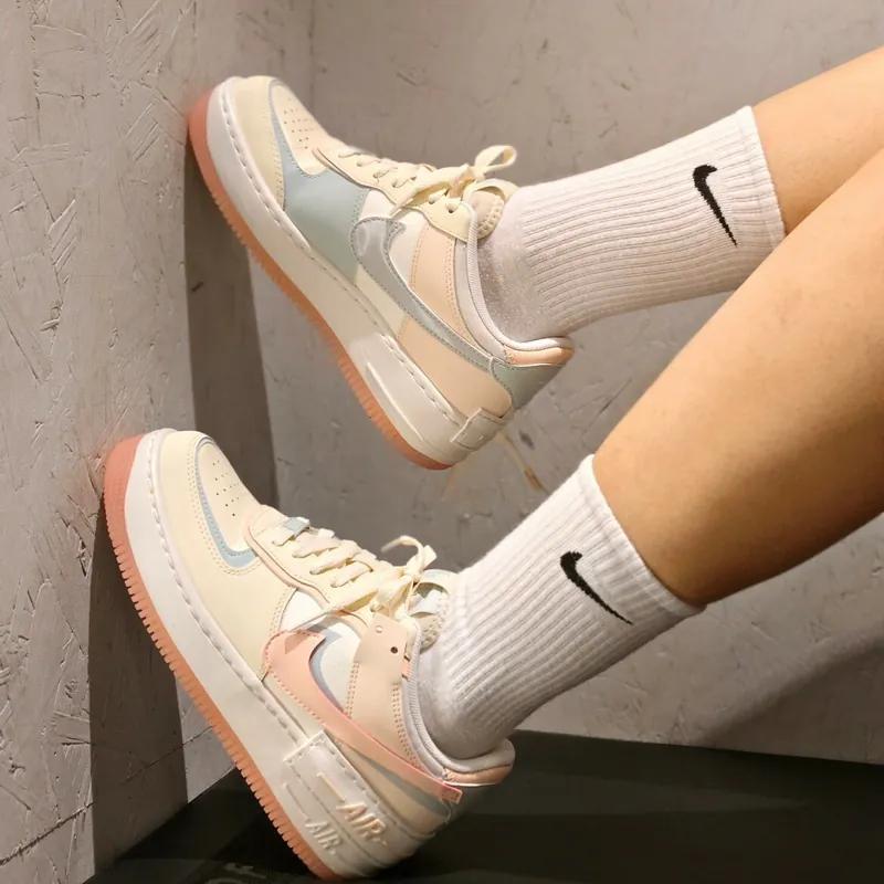 NIKE AIR FORCE 1 SHADOW | PASTEL COLORS