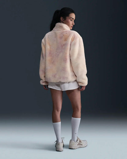 NIKE NSW BIG SWOOSH FUR JACKET ( 滑面毛毛外套 )