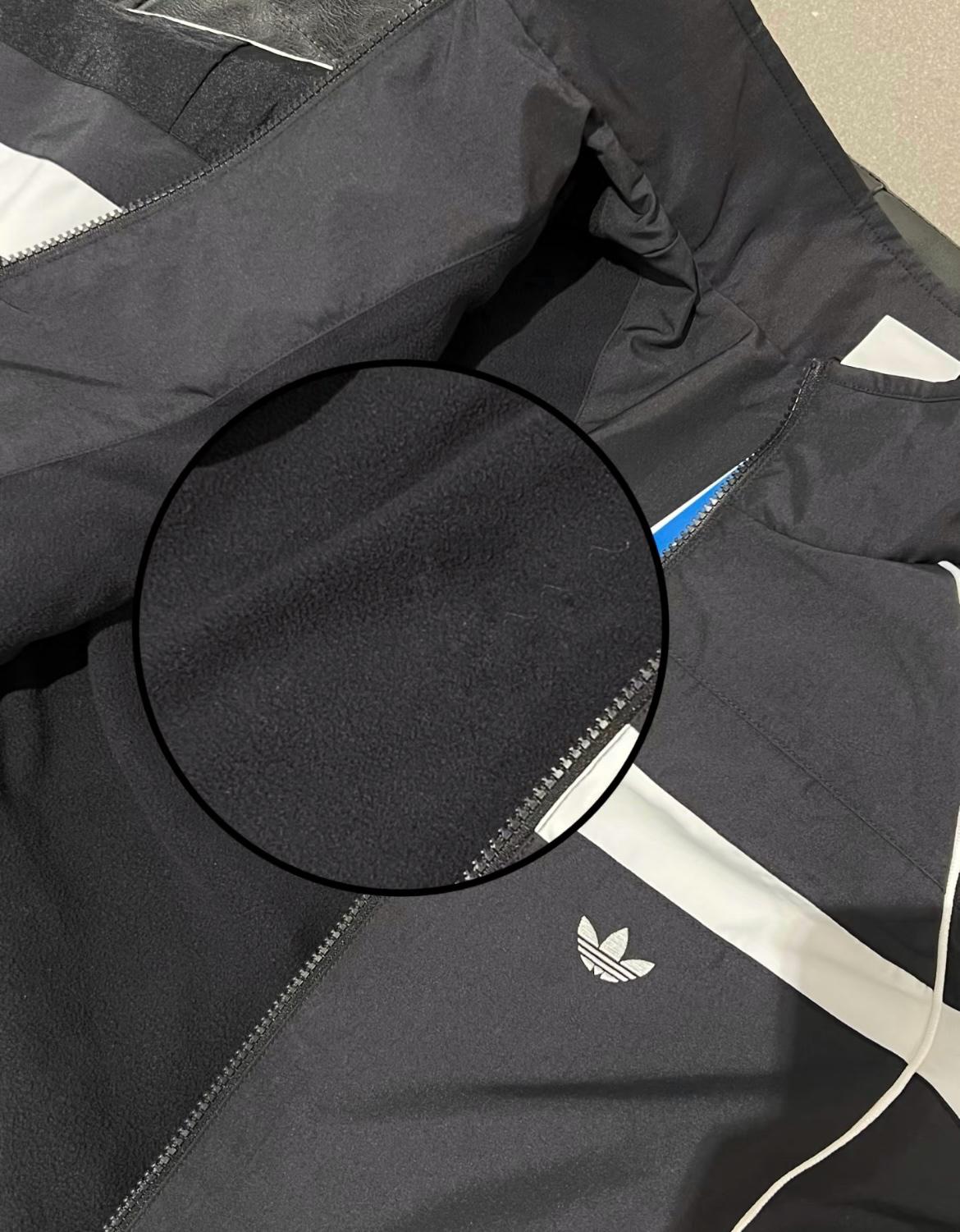 ADIDAS ORIGINALS FLEECE JACKET | BLACK