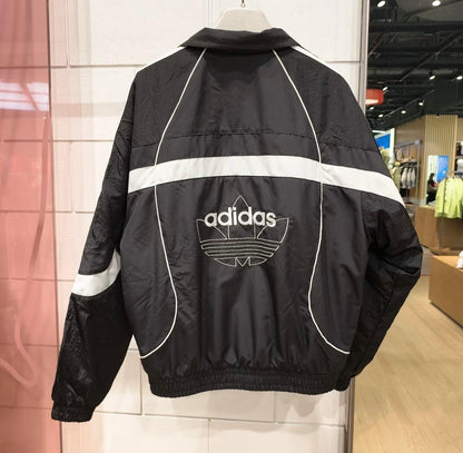 ADIDAS ORIGINALS FLEECE JACKET | BLACK