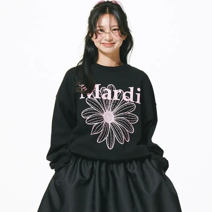 MARDI MERCREDI SWEATSHIRT | BLACK PINK