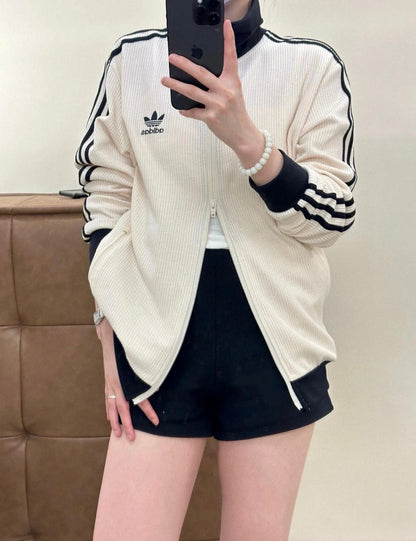 ADIDAS ORIGINALS DOUBLE ZIP JACKET | 2 COLORS