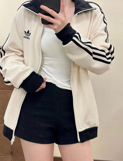 ADIDAS ORIGINALS DOUBLE ZIP JACKET | 2 COLORS