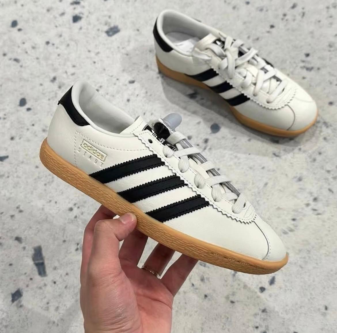 ADIDAS ORIGINALS STADT | WHITE BLACK