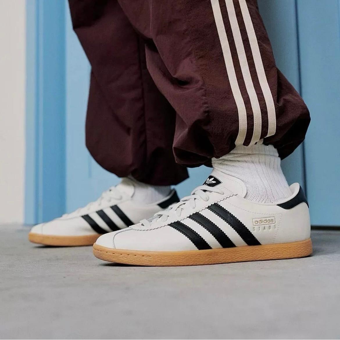 ADIDAS ORIGINALS STADT | WHITE BLACK