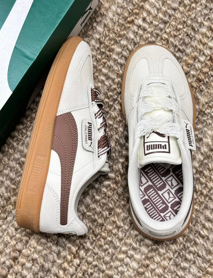 PUMA PALERMO WIDE LACE SD | GREY BEIGE