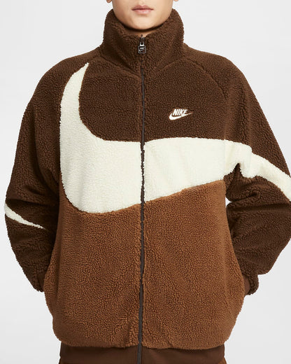 NIKE BIG SWOOSH REVERSIBLE JACKET ( 雙面搖粒外套 ) | 2 COLORS