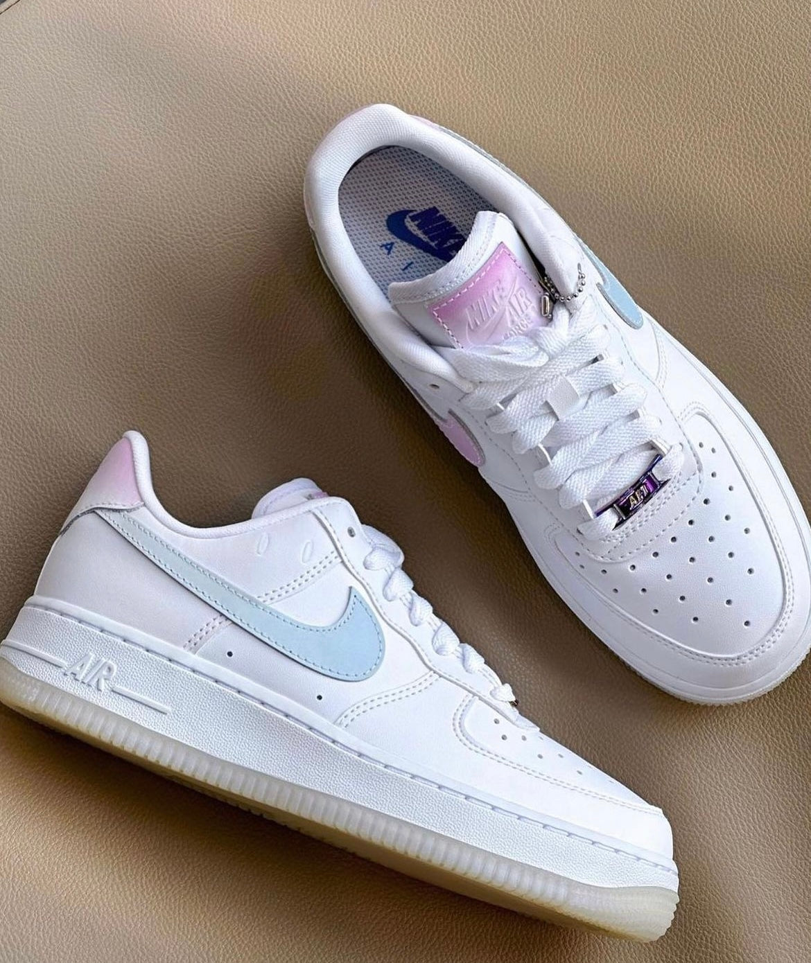 NIKE AIR FORCE 1 UV REACTIVE | PINK BLUE ( 光感變色 )